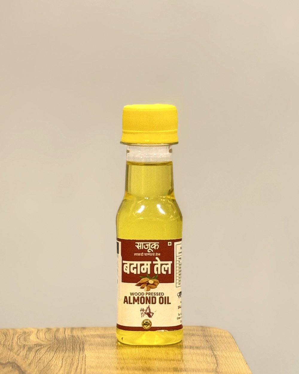 Sajook wood-pressed almond oil